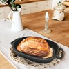 Cuisiland Large Heavy Duty Pre-seasoned Cast Iron Bread & Loaf