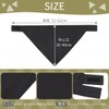 E-Reise Triangle Cloth with Velcro for Adults and Children, Unisex,