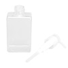 Pack of 3 Plastic Pump Bottles, 150 ml Empty Plastic