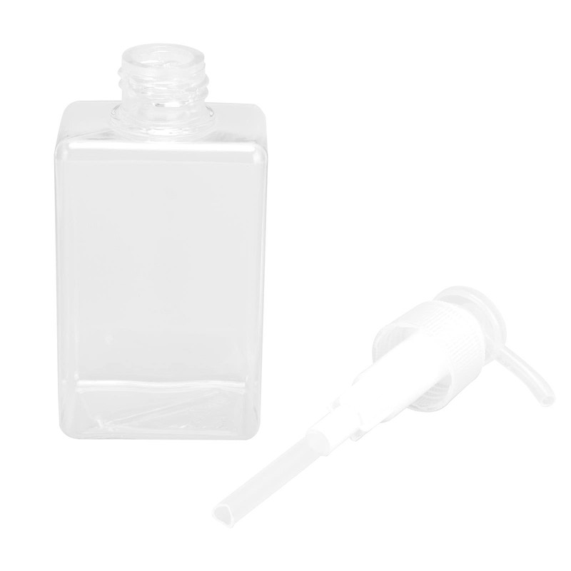 Pack of 3 Plastic Pump Bottles, 150 ml Empty Plastic