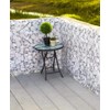SkyMall Decorative 15ft. Pebble Design Deck and Fence Privacy Screen