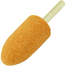 SK11 Whetstone with Shaft for Ironworking, 1.0 x 2.0 inches (25 x 50 mm), WA60P No.28