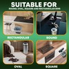 5L Bin Liners 40 Count Dustbin Waste Bags For Round,
