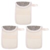 Healeved 3Pcs Soap Saver Bags Flax Soap Bags Mesh Soap