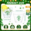 50 Pieces St Patricks Day Cups St Patrick's Day Disposable