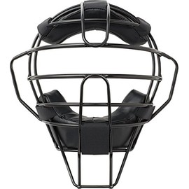 UNIX BX83-74 Baseball Hard/Soft Multipurpose Ball Referee Mask, Premium Model, Black