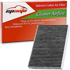 EPAuto CP854 (CF11854) Cabin Air Filter includes Activated Carbon Replacement for Nissan Rogue (2014-2021), Rogue Sport (2017-2021)
