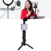 Smartphone Video Kit Tripod Mobile Phone Clip Fill Light Microphone