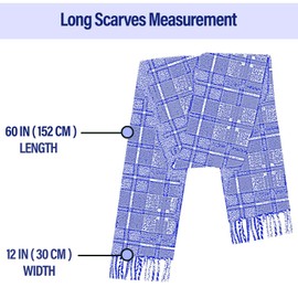 100% Pure Lambswool Tartan Scarf women and men - 12x60" - All-season essential - Green Checkered scarves - Smooth Brushed wool -Mothers day, Fathers day gift (Hunter Scottish Tartan)