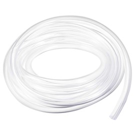 sourcing map PVC Hose Tube, 6mm(0.23") ID x 8mm(0.31") OD 3 Meter 9.8ft Clear Vinyl Tubing, Plastic Flexible Water Pipe
