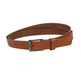 Leather belt 100% genuine leather, made in Germany, 2 cm wide and approx. 0.25 cm thick, belt, waist belt, jeans belt, Vascavi. -