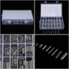 280Pcs M1.5/M2/M2.5/M3/M4/M5/M6/M8 Roll Pin Assortment Set with Storage Case,304 Stainless