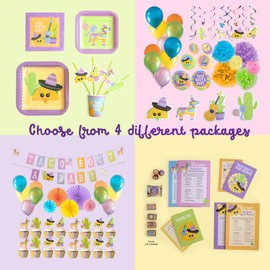 Taco Bout A Baby Invites & Thank you Cards & Games- 20 Invites, 20 Thank you Cards, 40 Games Cards with 4 unique baby shower games) Fiesta Taco Games babies announcement or birthday, Taco About A Baby