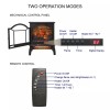Cambridge 18 Inch 3D Flame Electric Infrared Quartz Fireplace Stove
