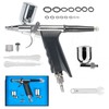 Uouteo Airbrush Trigger Gun Air Brush Gun with 0.3 mm