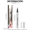 Erinde L?piz de Gel Delineador L?quido, Delineador Mate, 1#negro +