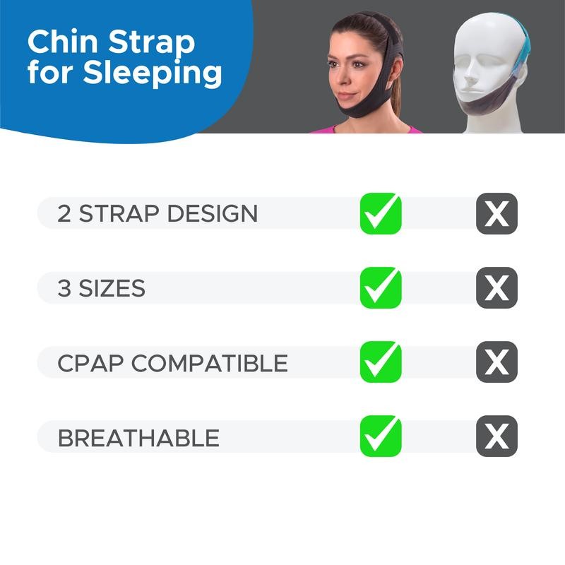Aveela Anti Snoring Chin Strap for CPAP Users - Comfortable