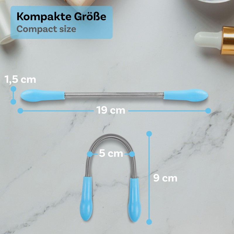 5x Epistick - Gesichtshaar-Epilierer für schnelle und manuelle Haarentfernung -