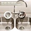 Retisee 2 Pcs Sink Strainer Stainless Steel Kitchen Sink Drain
