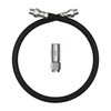 UTOOL Grease Gun Accessory Kit, 20 Inch Rubber Flex Hose,