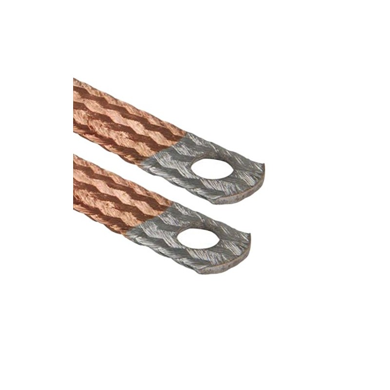 AUPROTEC Engine Earth Strap Ground Cable Tinned End Tails 150