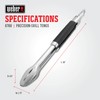 Weber Precision Grill Tongs, 18 inch, Stainless Steel
