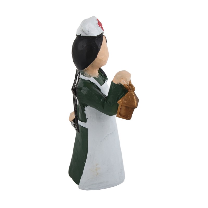 Nurse Angel Statue Resin Decoration Handmade Exquisite Nurse Angel Figurine