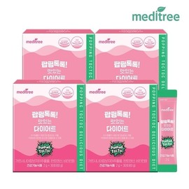 Popping Tok Tok Delicious Diet 4 Boxes (120 Packs) / 팝핑톡톡 맛있는 다이어트 4박스 120포