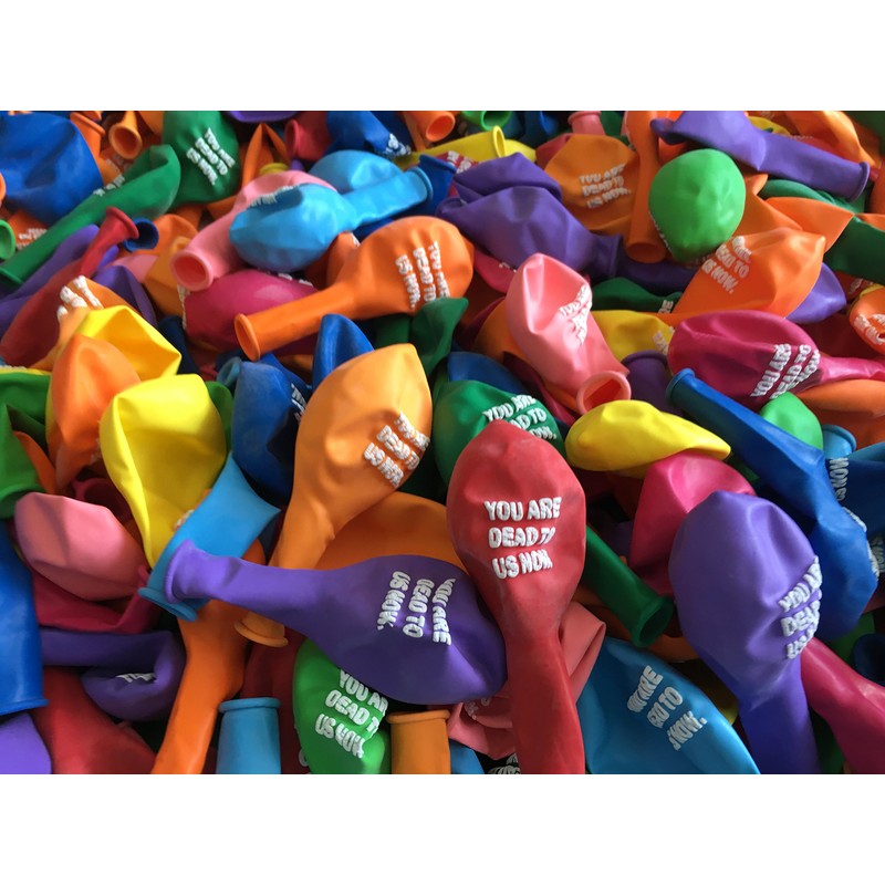 Rude balloons office leaving gifts for colleagues ideas good luck