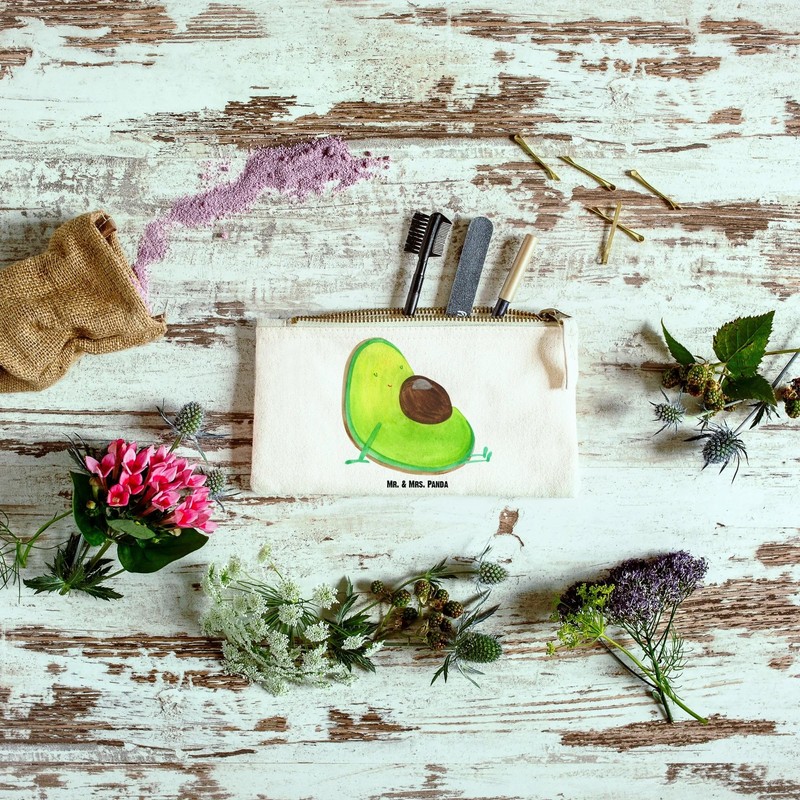 Mr. & Mrs. Panda Avocado Pregnant Women's Make-Up Bag S