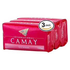 Camay CLASSIC Softly Scented Bar Soap (PACK OF 3) All-in-one exfoliating and moisturizing soap Leaves Skin Smooth & Radian! Great for Hands, Face & Body! (3 Bars, 4.4oz Each Bar)
