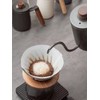 SOVIFKI Coffee Drip Pot, Graduated Drip Pot, Walnut Wood Handle