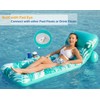 Jasonwell Inflatable Pool Float Adult - Pool Floaties Lounger Floats
