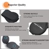 Car Sunglasses Holder Compatible with Cybertruck Sun Visor Magnetic Leather