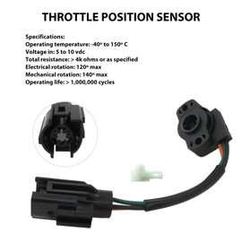 TH18 TPS252 Throttle Position Sensor TPS for 1988 Ford Mustang LX Convertible 2-Door 5.0L