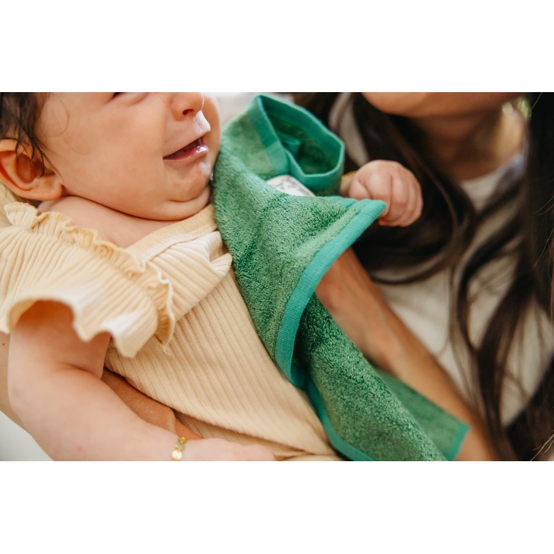 Copper Pearl 6 Ultra Soft Baby Bath Washcloths Premium Large
