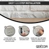 Questech Decor Single Duplex Electrical Outlet Cover Wall Plate, 1-Gang