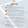 EBBOM Transparent Padel Racket Protector Durable and Lightweight Padel Racket