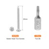 QUARKZMAN M3 x 25mm Torx Security Tapping Screws with Pan