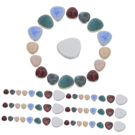 IWOWHERO Creative Irregular Ceramic Mosaic Tiles for Decoration Garden Arts and Craft Projects Durable Bright Colors Pack