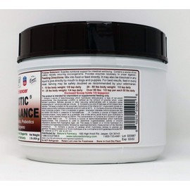 Dogzymes Probiotic Daily Balance - Supplies Nutritional Support and Live microorganisms for intestinal Well-Being as Well as enzymes for Proper Digestion. Liver and Egg Base. (1 Pound)