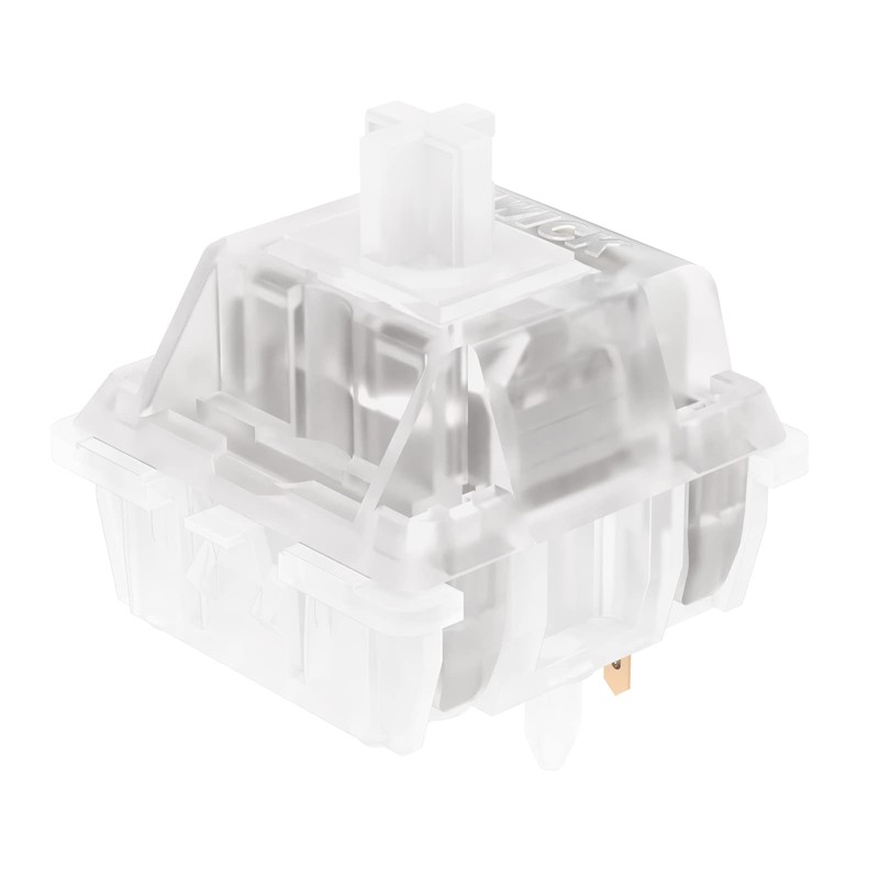 JWICK Ice White Linear Switches, JWK Keyswitch 45g 5 Pins