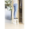 Vigar Compact Foldable Stool, 16 inches, Lightweight, 330-pound Capacity Non-Slip