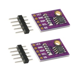 Hailege 2pcs LM75 LM75A Temperature Sensor Module High Speed I2C IIC Interface High Precision Temperature Sensor