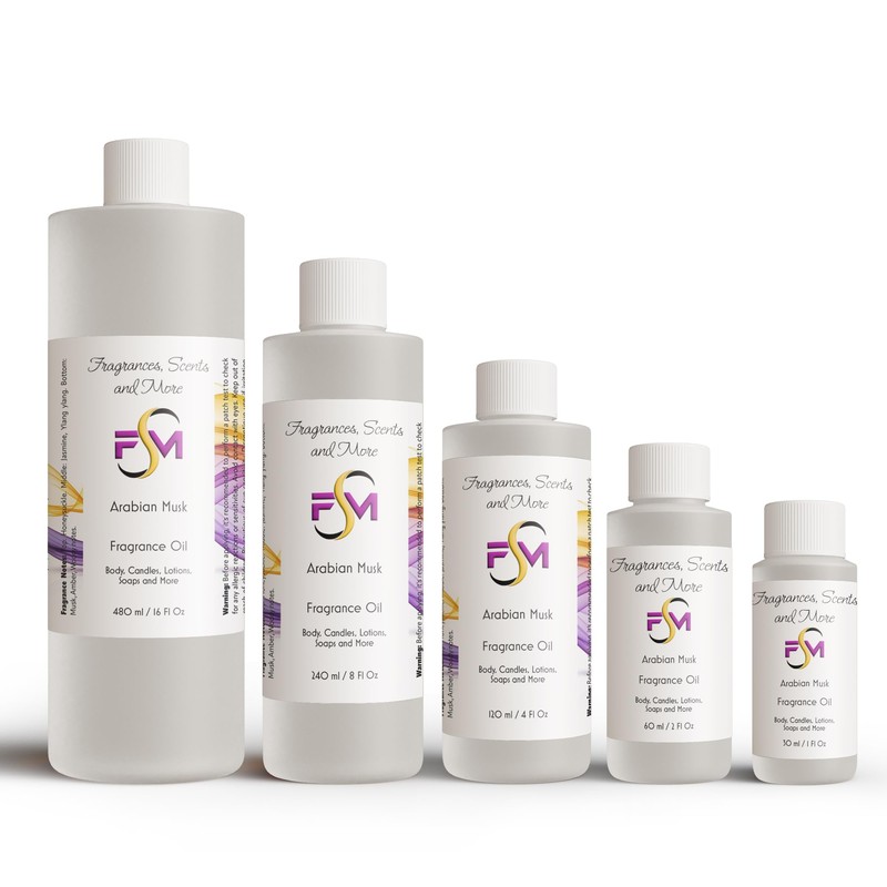 Arabian Musk Fragrance Oil - 4 Fl Oz Plastic Bottle