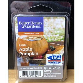 Better Homes and Gardens Farm Apple Pumpkin Scented Wax Cubes