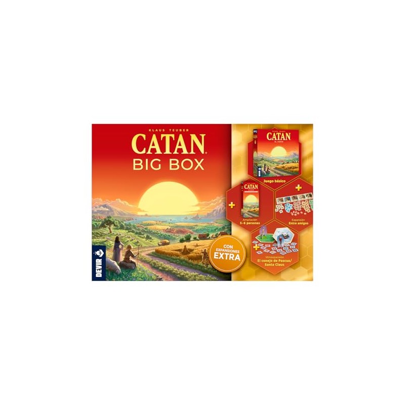 Devir Catan Plus Juego de Mesa en Español