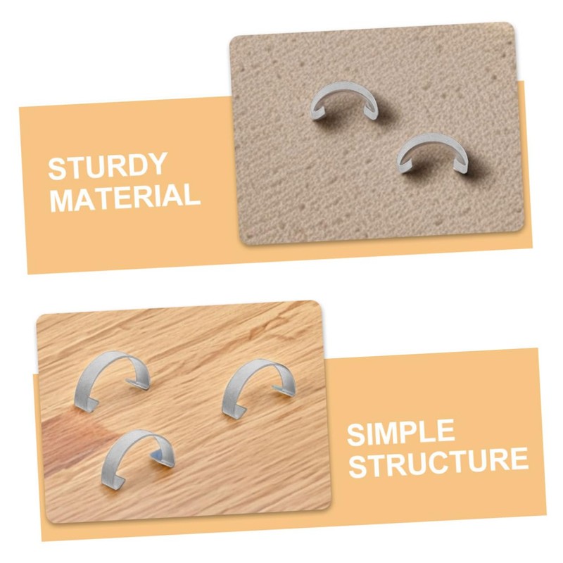 ORFOFE 30pcs Heavy Duty Steel Cage Clips for Chicken Cages