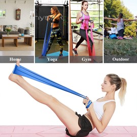 MUNSKT 3 Pcs 1.5m Resistance Bands, Stretch Bands for Exercise, Exercise Bands Resistance for Women, Exercise Bands for Physical Therapy