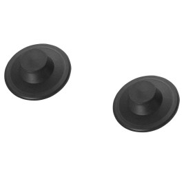 Acetrading 2 pack Black Universal Garbage Disposal Stoppers